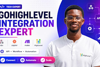 integrate gohighlevel with n8n zapier make ghl webhooks gohighlevel expert