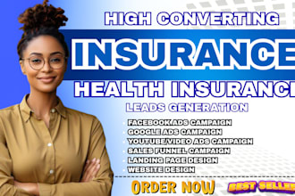 health insurance leads insurance facebook ads  health insurance sales funnel