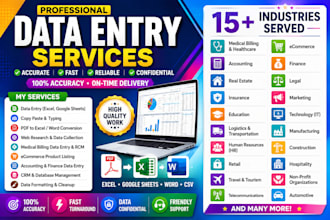 provide fast data entry for healthcare, finance, and ecommerce