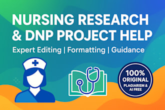 guide and support your dnp project or nursing research