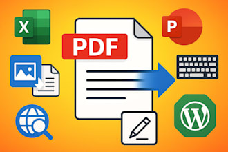 convert scanned files, retype documents, and create fillable forms