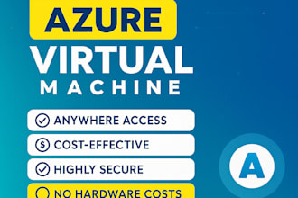 set up secure azure virtual machines and solve your IT networking  issues