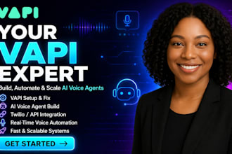 make ai voice agent for booking and lead generation with vapi n8n retail makecom