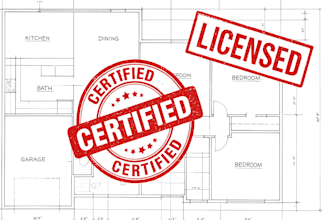 deliver construction ready architecturalblueprints stamped b licensed pe