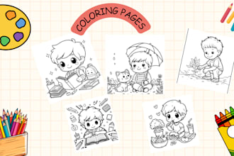 worksheets and coloring pages design for kids