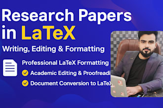 professionally format and typeset your document in latex