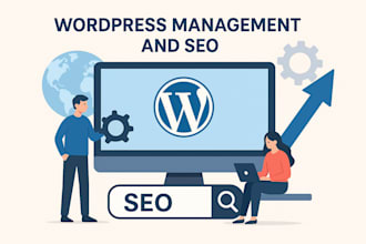 be your wordpress webmaster and optimiser