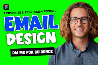 design creative klaviyo email design and newsletter in figma