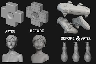 fix and repair stl file, edit custom stl file modification for 3d printing