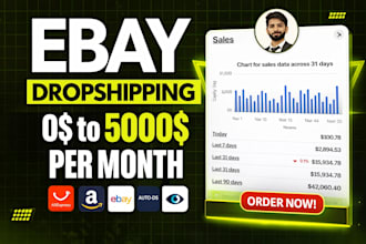 do amazon to ebay dropshipping on profits share, ebay ds virtual assistant