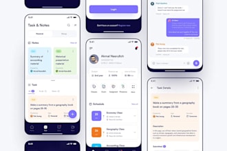 develop school bus tracking app, school management app, school examination app