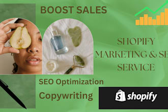 boost your shopify store with professional marketing, SEO