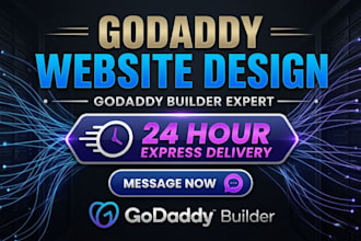 design godaddy website godaddy landing page on godaddy builder