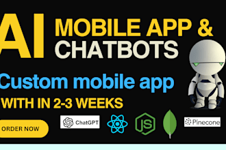 do ai mobile app development, ai website, app developer, ai chatbot