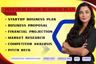 write a detailed investor ready business plan with branding and marketing report