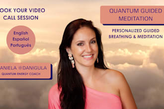 channel a personalized guided meditation to release blocks