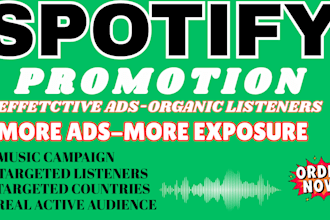 do spotify music promotion spotify album promotion music campaign