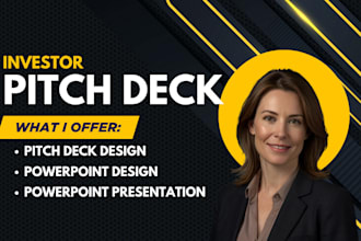 investor pitch deck powerpoint design powerpoint pitch deck pitch deck design