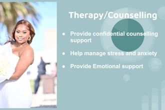 provide online therapy and counselling