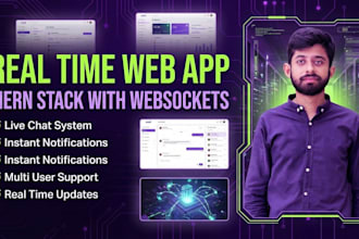 create real time mern stack websocket app