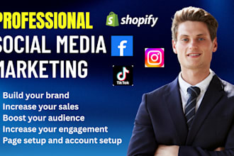 create social media post shopify social media marketing social media manager
