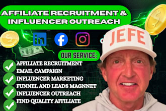 recruit targeted high converting affiliate to grow your affiliate program