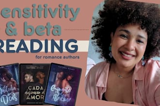 sensitivity read and beta read your romance novel