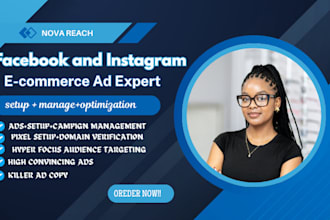 boosterize, fix, setup facebook ads, shopify meta shop ads manager instagram ads