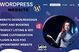 redesign wordpress ecommerce website amelia bookly pro online booking