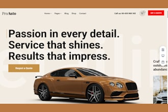 car detailing website auto detailing website car wash car dealership website