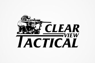 do modern wonderful gun logo design just 12 hrs delivery