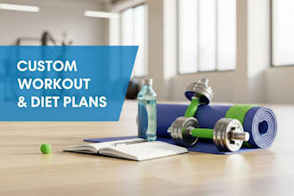 create your custom workout and diet plan