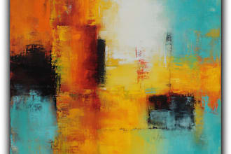do abstract geometric digital art