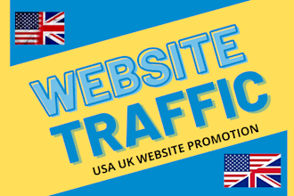 do organic UK,USA website traffic