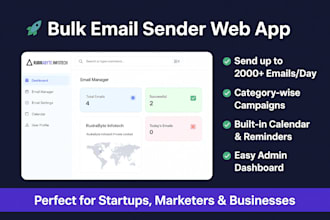 provide bulk email sending service 10k to 20k emails per day high inbox delivery