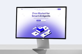 design custom ai landing pages and websites