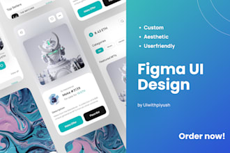 do UI UX design, website, dashboard, mobile app UI UX design