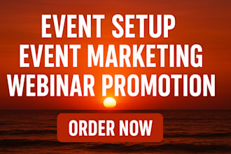 do event promotion, ticket sales, eventbrite, website promotion, webinar mar