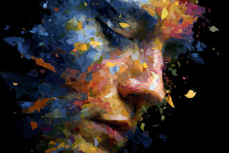 make a awesome abstract or surreal art