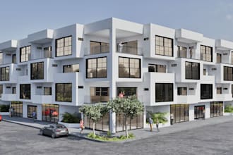 do pre construction planning,precast facade,prefab building design,bim rendering