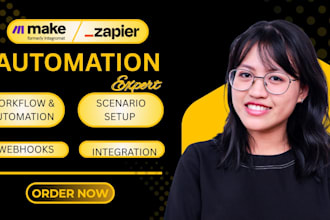 create make com zapier and n8n automations and fix them