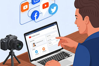 professionally set up your new youtube channel