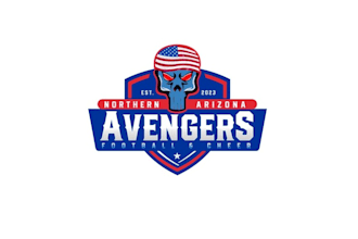 design youth football cheer logo