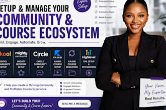 setup skool community mighty network circle so kajabi course migration ghl