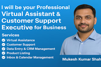 be your customer support executive for business