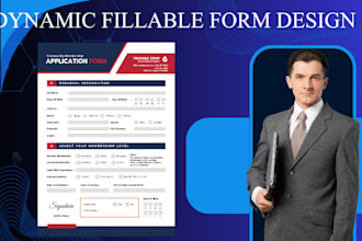 convert and design your pdf into fillable dynamic form