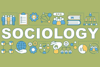 do your sociology and philosophy research