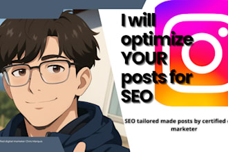 optimize your instagram posts for SEO captions,hashtags,alt text
