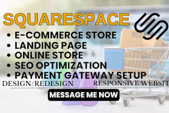 develop squarespace retail shop, bricks, storefront websites, online store