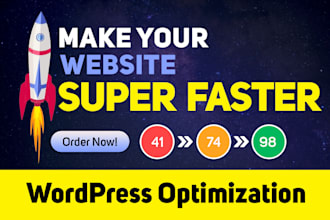do wordpress speed optimization and increase pagespeed score